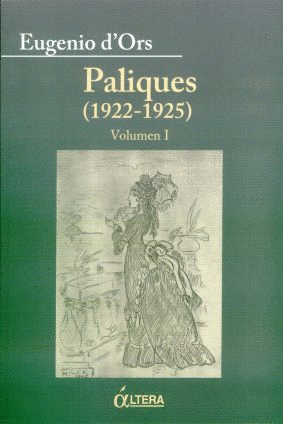 PALIQUES (1922-1925): VOLUMEN I