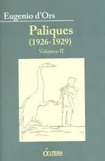 PALIQUES (1926-1929): VOLUMEN II