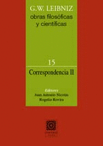 CORRESPONDENCIA II. OBRAS FILOSÓFICAS Y CIENTÍFICAS