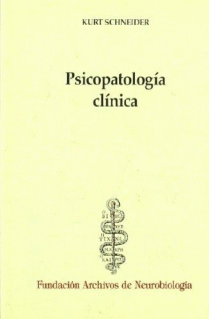 PSICOPATOLOGIA CLÍNICA