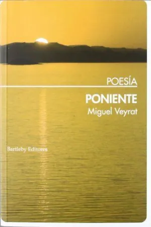 PONIENTE (POESÍA)