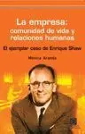 LA EMPRESA, COMUNIDAD DE VIDA Y RELACIONES HUMANAS