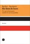 SIN FINES DE LUCRO: POR QUÉ LA DEMOCRACIA NECESITA DE LAS HUMANIDADES