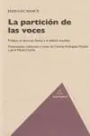 LA PARTICION DE LAS VOCES