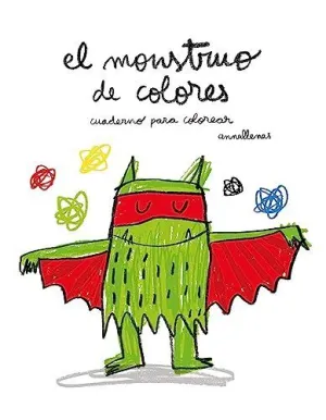 MONSTRUO DE COLORES CUADERNO DE COLOREAR