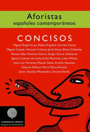 CONCISOS: AFORISTAS ESPAÑOLES CONTEMPORÁNEOS
