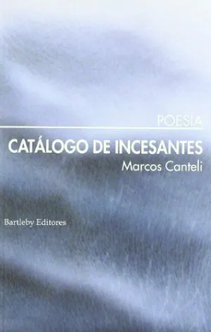 CATALOGOS DE INCESANTES