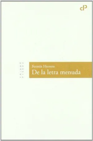 DE LA TIERRA MENUDA