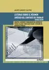 LECTURAS SOBRE EL REGIMEN JURIDICO DEL CONTRATO TRABAJO