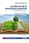 LA REFORMA DE UNIVERSIDAD ESPAÑOLA