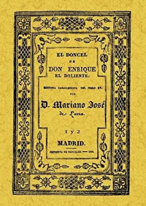 2TOMOS.EL DONCEL DE DON ENRIQU