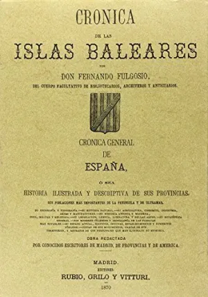 CRONICA DE LAS ISLAS BALEARES