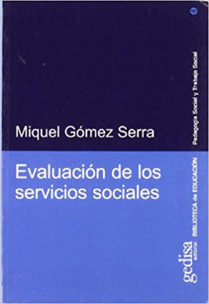 EVALUACIÓN DE LOS SERVICIOS SOCIALES