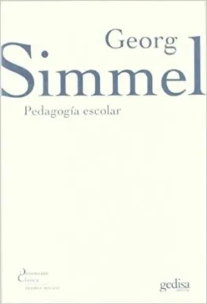 PEDAGOGÍA ESCOLAR