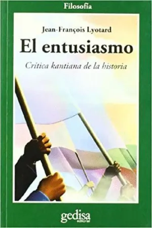 EL ENTUSIASMO: CRÍTICA KANTIANA DE LA HISTORIA