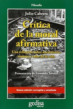 CR?TICA DE LA MORAL AFIRMATIVA (NE)