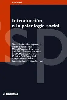 INTRODUCCIÓN A LA PSICOLOGÍA SOCIAL