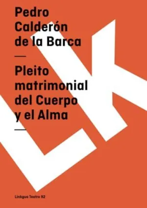 PLEITO MATRIMONIAL DEL CUERPO Y EL ALMA
