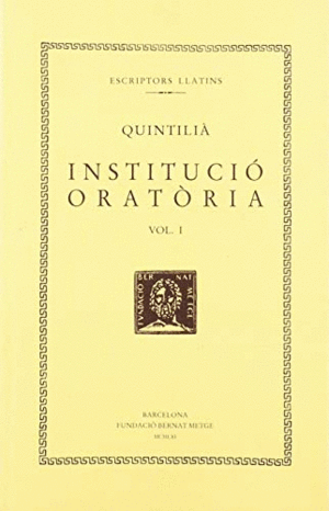 INSTITUCIO ORATORIA - VOL I