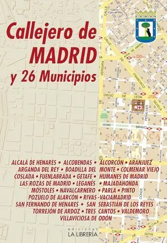 Callejero de Madrid y 26 Municipios Ed. 2025