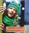GORROS DE PUNTO CON FORMAS DE ANIMALES