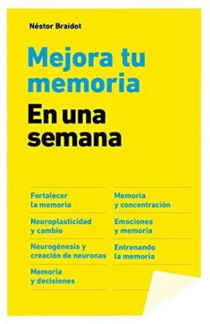 MEJORA TU MEMORIA: EN UNA SEMANA