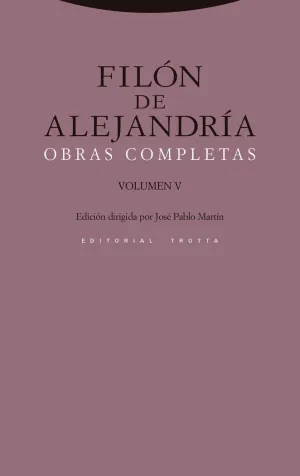 OBRAS COMPLETAS. VOLUMEN V