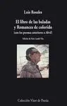 EL LIBRO DE LAS BALADAS Y ROMANCES DE COLORIDO <BR>