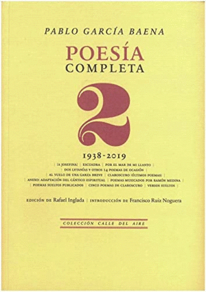 POESÍA COMPLETA, 2: 1938-2019