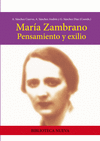 MARIA ZAMBRANO: PENSAMIENTO Y EXILIO