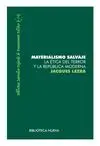 MATERIALISMO SALVAJE: <BR>