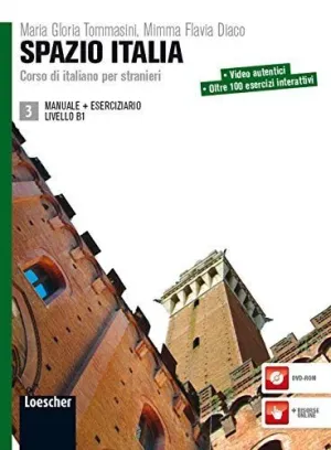 Spazio Italia 3 (Libro + Eserciziario + Dvd-Rom)