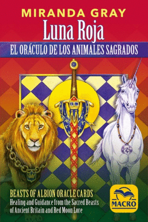 LUNA ROJA, EL ORACULO DE LOS ANIMALES SALVAJES. LIBRO GUIA + 40 CARTAS