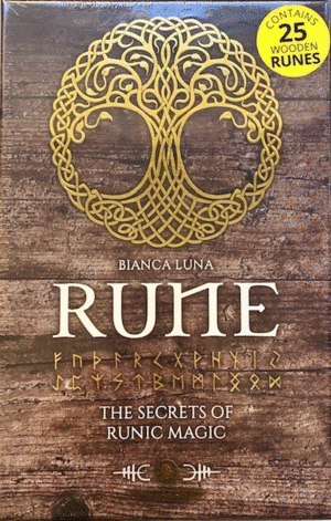 RUNE. THE SECETS OF RUNIC MAGIC (CONTAINS 25 WOODEN RUNES)