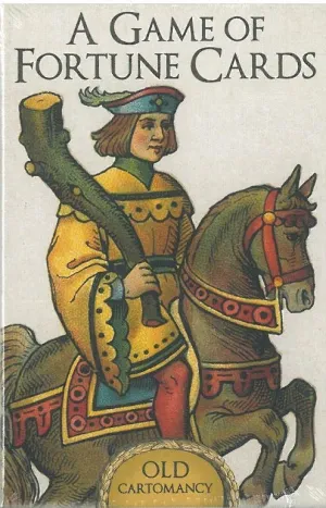 A GAME OF FORTUNE CARDS.