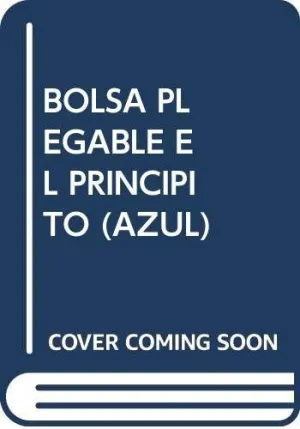 BOLSA PLEGABLE EL PRINCIPITO - AZUL