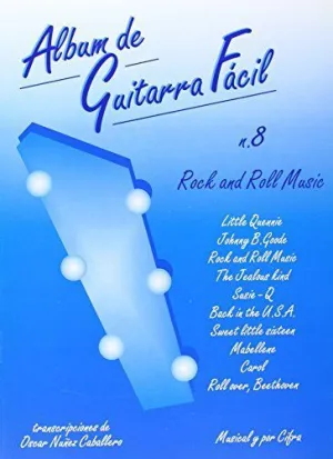 ALBUM DE GUITARRA FACIL V.8 (ROCK'N ROLL