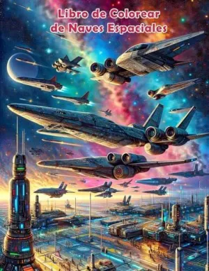 LIBRO DE COLOREAR DE NAVES ESPACIALES