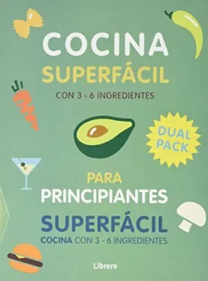 Cocina Superfácil: 129 Recetas - Principiantes (Dual Pack)