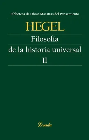 FILOSOFIA DE LA HISTORIA UNIVERSAL II