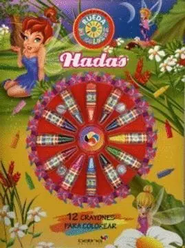 RUEDA DE COLORES: HADAS. 12 CRAYONES PARA COLOREAR RUEDA DE COLORES: HADAS. 12 CRAYONES PARA COLOREAR