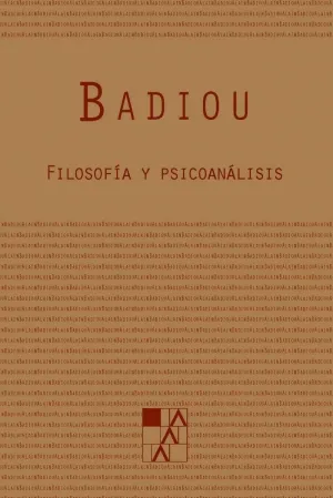 FILOSOFIA Y PSICOANALISIS FILOSOFIA Y PSICOANALISIS