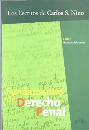 FUNDAMENTOS DE DERECHO PENAL