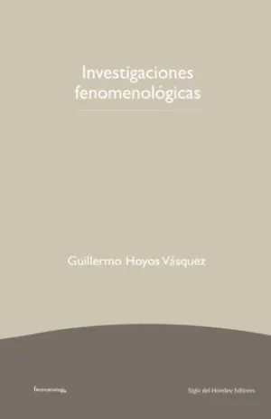 INVESTIGACIONES FENOMENOLÓGICAS.