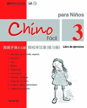 CHINO FÁCIL PARA NIÑOS 3 LIBRO DE EJERCICIOS