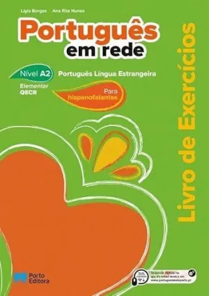 Português Em Rede - Nível A2 (Livro de Exercícios) para Hispanohablantes