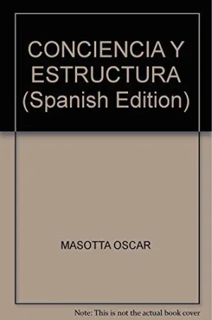 CONCIENCIA Y ESTRUCTURA