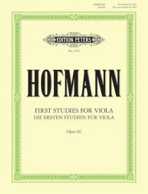 Die Ersten Studien Fur Viola
