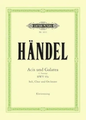 Acis Und Galatea (Ingles/Aleman)