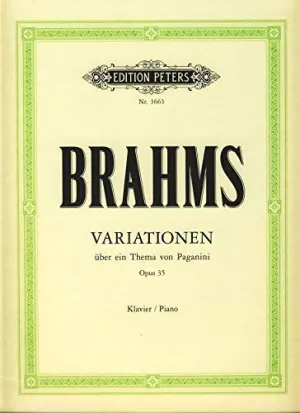 Variationen Uber Ein Thema Von Paganini Urtex